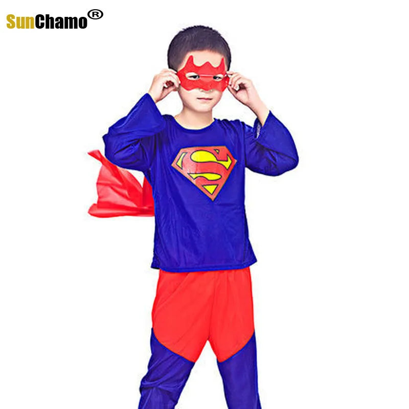 Hot 2022 Halloween Performance Apparel Props Children's Clothing  Man Super Costume for Kids Gift Party Xmas Dresses Cosplay Bat